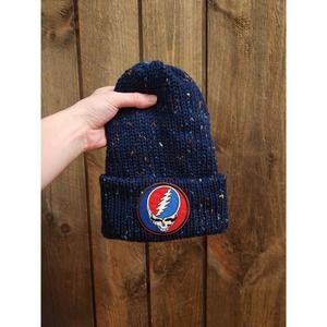 Knit Grateful Dead Beanie Hat stealie weir Garcia wolf bros dead and co